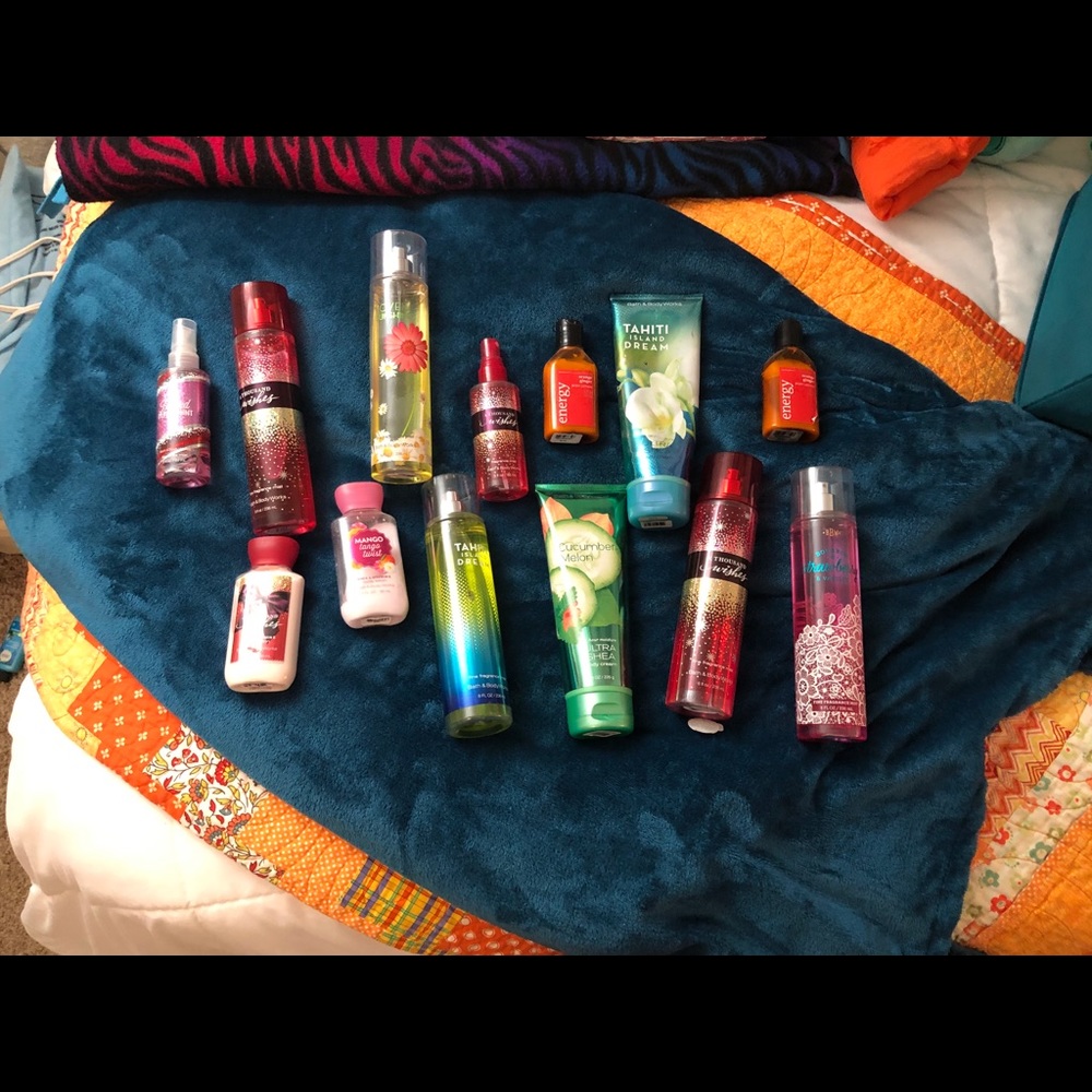 entire bath and body works collection
